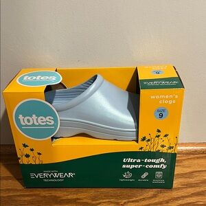 Totes Sky Blue Women's Clogs